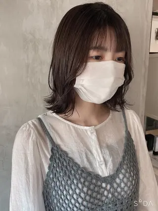 ショート カラー ヘアアレンジ stylist/蛯谷 珠里のヘアスタイル