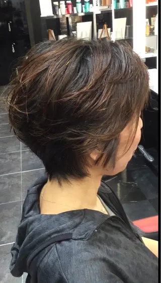 ショート Annon プライベートサロンのヘアスタイル