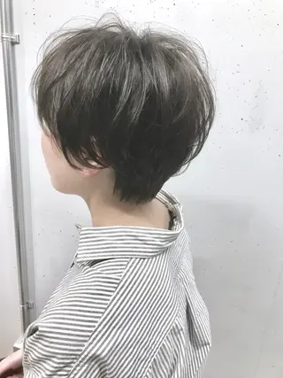 ショート 新井 広樹のヘアスタイル