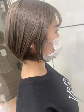 ショート シンタニナオト /梅田茶屋町のヘアスタイル