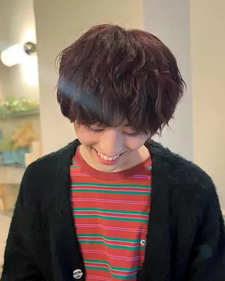 メンズ ROVER所属・モテメンズヘア／ 艶カラー YURIのヘアスタイル