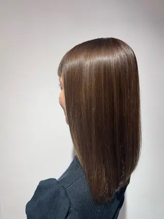 セミロング 蓮池 愛海のヘアスタイル