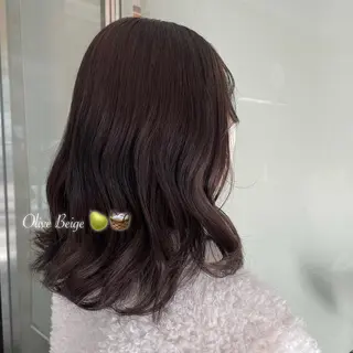カラー ヘアアレンジ 𝙢𝙞𝙮𝙪🎀 girly hairのヘアスタイル