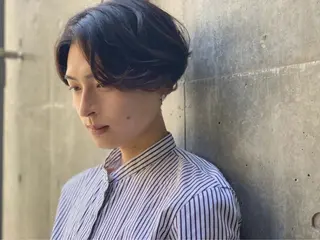 カラー パーマ メンズ I-CON所属・髪質改善/美髪のプ口 中島みきのヘアスタイル