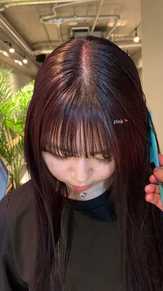 ロング カラー ENIEN MAKE'S 立川所属・Non/立川/暖色 🌏艶髪/Aujuaのヘアスタイル