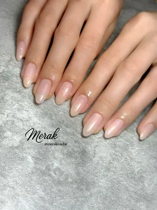 ネイル Kurobuchi パラジェル長さだしのネイルデザイン