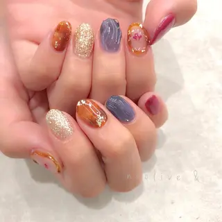 ネイル Yuriko Omi パラジェル/渋谷のネイルデザイン