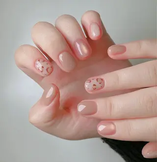 ネイル 🎀PG🩵 ネイルサロンのネイルデザイン