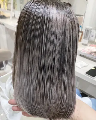 ロング カラー 高橋凜/髪質改善/ 縮毛矯正/カラーのヘアスタイル