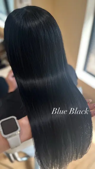 ロング カラー Minori🤎 ナチュラル韓国ヘアのヘアスタイル