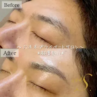 メンズ アイブロウ 🌸🧡六本木 脱毛しずか🧡🫧の眉毛・アイブロウイメージ