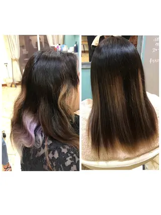 ロング パーマ マイトレーヤー HAIR ROOM所属・谷川 穂のマツエク・マツパデザイン