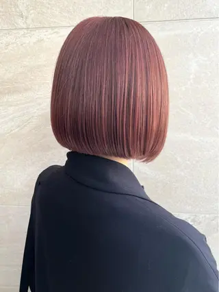 ショート カラー レイヤー,ボブ / 彩未のヘアスタイル
