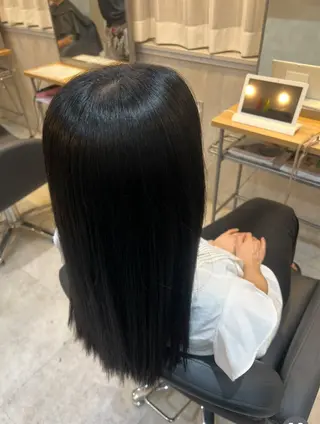 ロング アグヘアニコ大垣所属・山口 日和のヘアスタイル