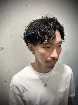 パーマ メンズ 🐺メンズ特化🐺 安藤巧のヘアスタイル