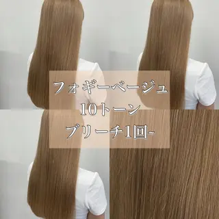 ロング カラー ヘアアレンジ トレンドモテカラー 🩷色落ちまで可愛くのヘアスタイル