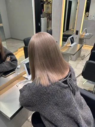 ミディアム lapis マリナのヘアスタイル