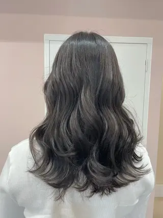 セミロング マホ/日吉/髪質改善 /レイヤー/ガーリーのヘアスタイル