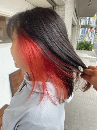 セミロング 正分 真美のヘアスタイル