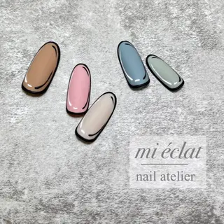 ネイル mi éclat ミ　エクラのネイルデザイン