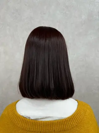 ミディアム 🍎暖色カラーで大人 可愛く🍒齋藤すみれのヘアスタイル