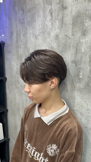 ミディアム カラー パーマ メンズ 🦄カイ/メンズ 韓国ヘア/パーマ🦄のヘアスタイル