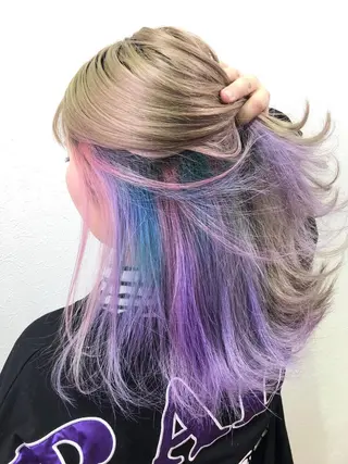 カラー LIVETOREA所属・エクステ/コスパ◎ /メンズ!白石宇由のヘアスタイル