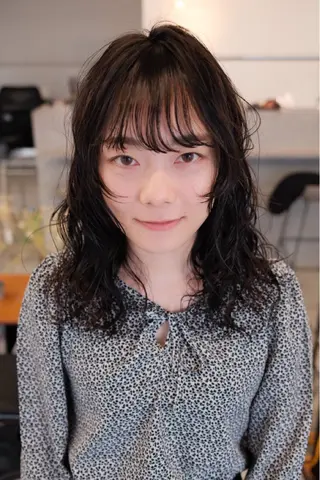 ロング パーマ 【お洒落パーマ】 Elme　肥塚康汰郎のヘアスタイル