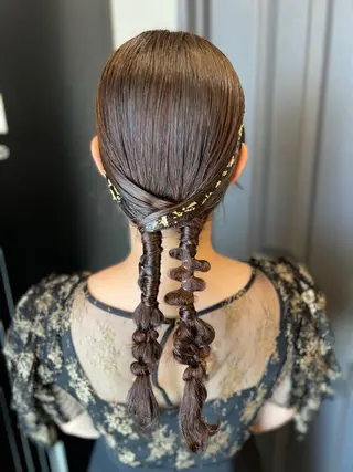 ヘアアレンジ louwe 武藤幸世のヘアスタイル