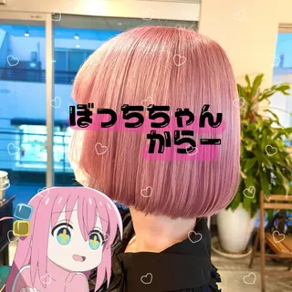 ショート カラー 🎀透明感 カラー🎀ミズキのヘアスタイル