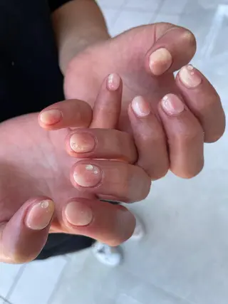 ロング カラー ヘアアレンジ キッズ ネイル マツエク・マツパ 福田 加奈のネイルデザイン