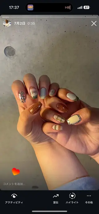 ネイル H'ami (haruka)のネイルデザイン