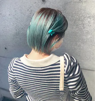 ショート カラー ヘアアレンジ メンズ 心斎橋美容室 Junのヘアスタイル