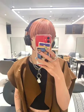 ショート カラー 🌈🌸あおき みちる🌟💗のヘアスタイル