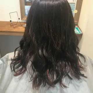 セミロング カラー U-AMBOISE ユーアンボワーズのヘアスタイル