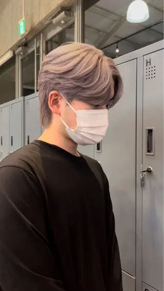 ショート カラー ヘアアレンジ メンズ 💎韓国ヘア/ 艶カラー💎souのヘアスタイル