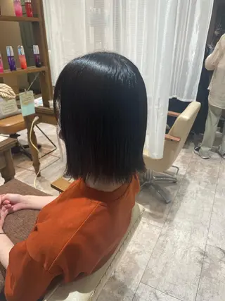 ミディアム 小川 夏生のヘアスタイル