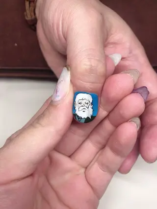 カラー ネイル マツエク・マツパ 福田 加奈のネイルデザイン