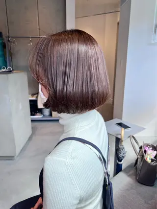 ショート カラー ロカリタ　河原町三条所属・🌐👽フクイ キララ🌎💎のヘアスタイル