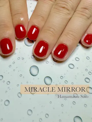 ネイル ミラクルミラー 町野のネイルデザイン