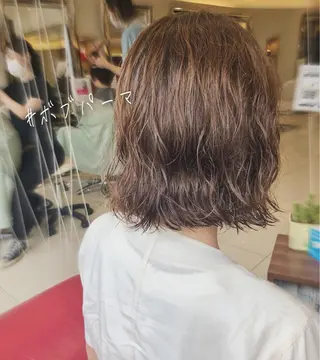 ミディアム パーマ 🌼こやま かおり🌼のヘアスタイル