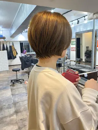 ショート ボブとパーマの達人 /美容室難民の方是非のヘアスタイル