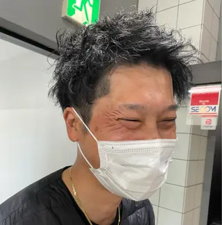 パーマ メンズ メンズ専門サロン wokeのヘアスタイル