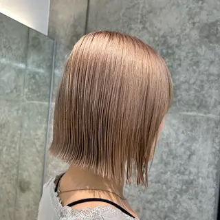 ミディアム カラー ボブ/髪質改善 jionのヘアスタイル