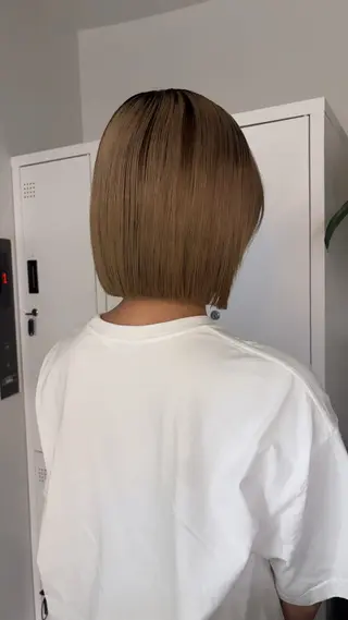 ショート 新宿/ボブ/レイヤー 縮毛矯正/SACHIのヘアスタイル