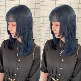 ミディアム Livnaリヴナ立川所属・レイヤー/ハイライト /立川/赤池宏隆のヘアスタイル