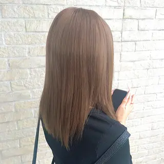 ロング ダブルカラー/ブリ ーチ🪽minoriのヘアスタイル