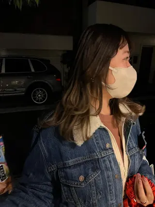 セミロング NOUN所属・eri kinjoのヘアスタイル