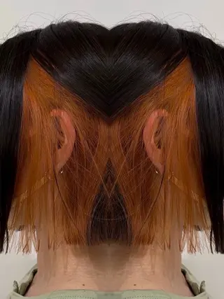 ショート カラー 🦋レイヤー✖︎ 髪質改善🦋リョウヤのヘアスタイル