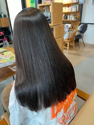 ロング JUNO所属・阪神西宮★JUNO 川﨑温子のヘアスタイル